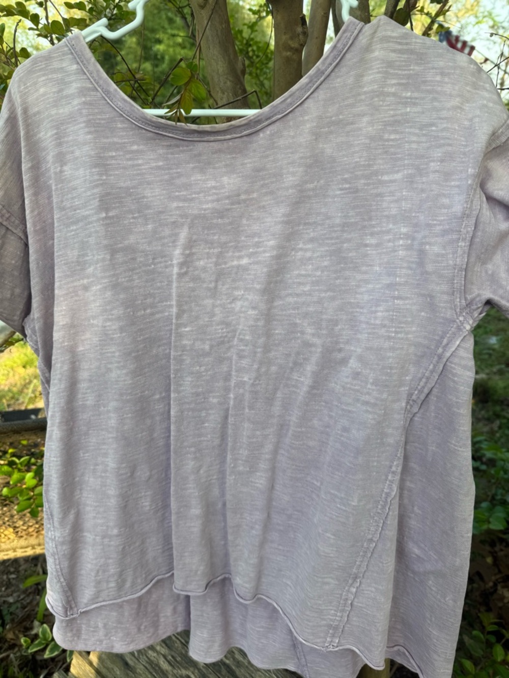 Women's Lavender Short Sleeve Tee